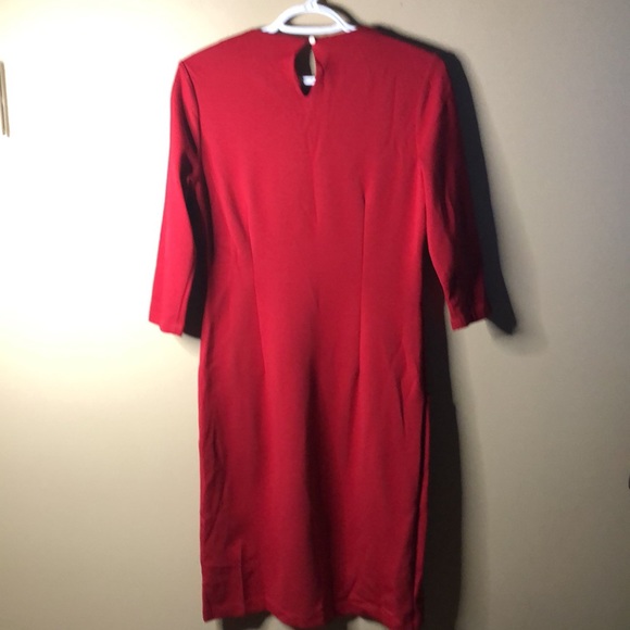 J McLaughlin red midi dress - Picture 6 of 6